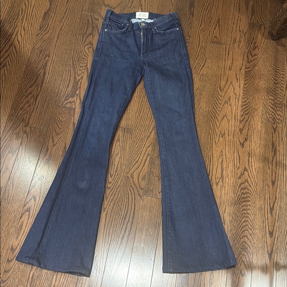 McGuire Denim Denim - McGuire Denim Blue Flare Wide Leg Jeans